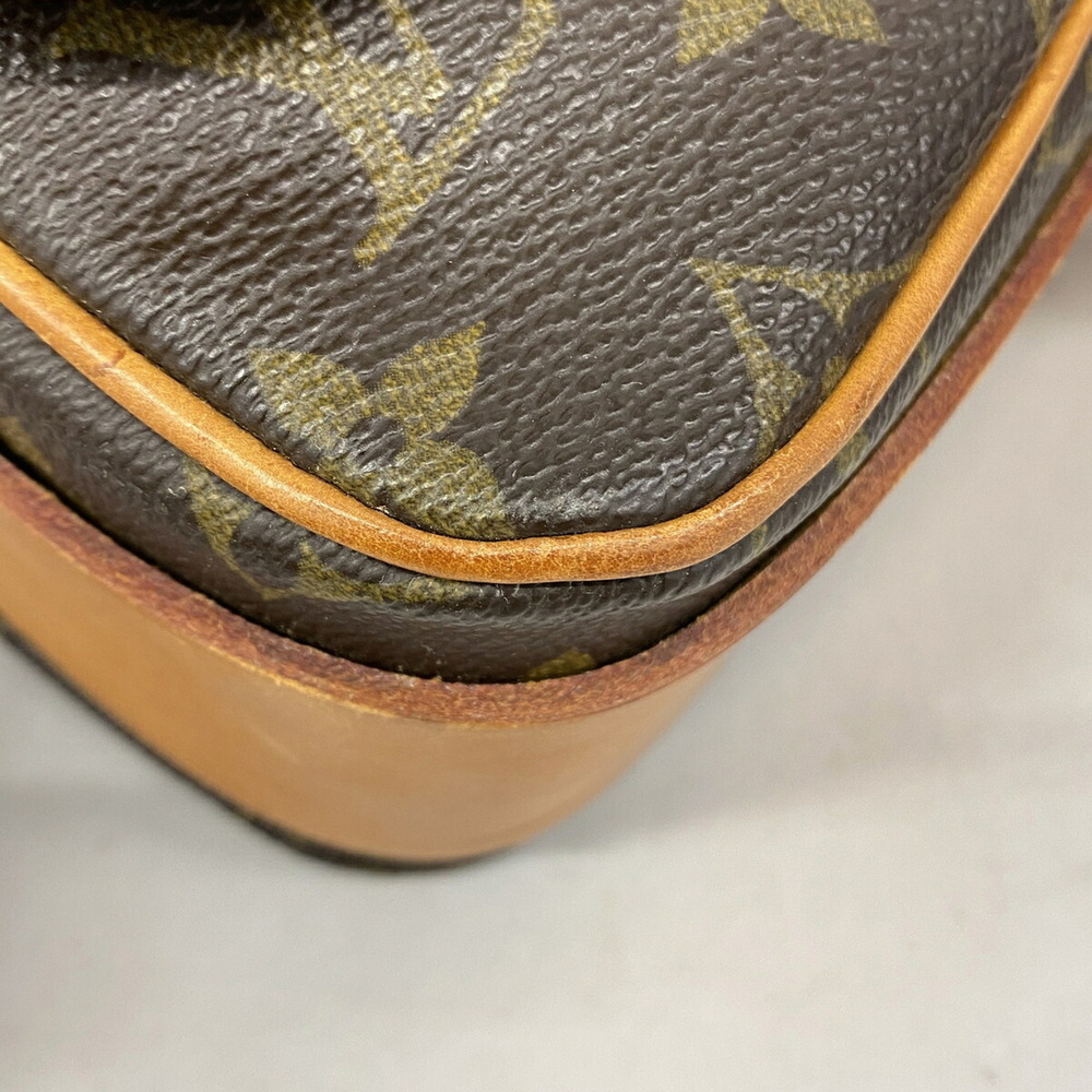 Louis Vuitton Monogram Cartouchiere MM Shoulder Bag M51253 Brown Women's - Picture 6 of 11